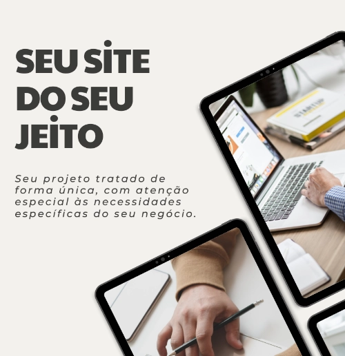 Seu site do seu jeito