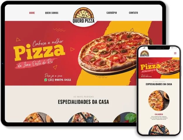 Portfólio Doca Web | Quero Pizza